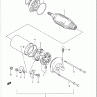 GSX1100F 1988-1993 ПУСКОВОЙ ЭЛЕКТРОДВИГАТЕЛЬ