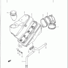 VS1400GLP 1987-1995 Система очистки воздуха (спереди)