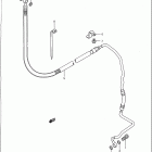 VS1400GLP 1987-1995 Шланг сцепления
