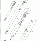 VS1400GLP 1987-1995 Передняя вилка
