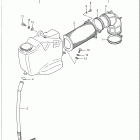VS750GLP 1988-1991 Система очистки воздуха (спереди)