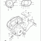 VS750GLP 1988-1991 Крышки картера