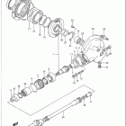 VS750GLP 1988-1991 Карданный вал