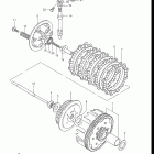 DR100 1985-1990 Сцепление