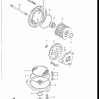 DR100 1985-1990 МАСЛЯНЫЙ НАСОС