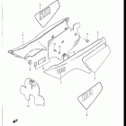 DR100 1985-1990 Frame cover (model f / g)