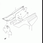 DR100 1985-1990 Frame cover (model l)