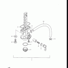 DR100 1985-1990 Топливный кран