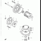 DR125 1986-1988 МАСЛЯНЫЙ НАСОС