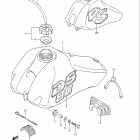 DS80 1985-1995 Fuel tank (model l / m)