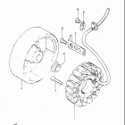 GS1150 ES3,ESE,EF,ESF,EF2,EG,ESG 84-86 Генератор
