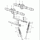 GS1150 ES3,ESE,EF,ESF,EF2,EG,ESG 84-86 Распределительный вал-клапана