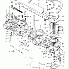 GS1150 ES3,ESE,EF,ESF,EF2,EG,ESG 84-86 Carburetor (for model f / f2 of california)