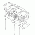 GS1150 ES3,ESE,EF,ESF,EF2,EG,ESG 84-86 Cylinder (gs1150es3 / ese ~e.no.101424)