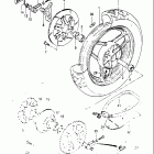 GS1150 ES3,ESE,EF,ESF,EF2,EG,ESG 84-86 Заднее колесо