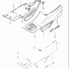 GS1150 ES3,ESE,EF,ESF,EF2,EG,ESG 84-86 Frame cover (gs1150ef / ef2 / eg)