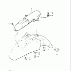 GS1150 ES3,ESE,EF,ESF,EF2,EG,ESG 84-86 Front fender (gs1150es3 / ese / esf)