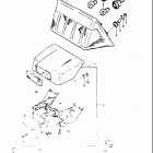 GS1150 ES3,ESE,EF,ESF,EF2,EG,ESG 84-86 Tail lamp - license lamp