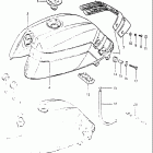 GS1150 ES3,ESE,EF,ESF,EF2,EG,ESG 84-86 Fuel tank (gs1150ese / esf / esg)