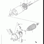 GS450L 1985-1988 ПУСКОВОЙ ЭЛЕКТРОДВИГАТЕЛЬ