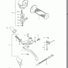 GS550L 1985-1986 Left handle switch