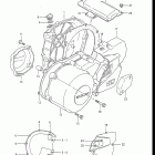 GS550L 1985-1986 Крышки картера