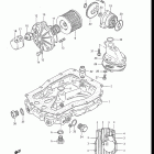 GS550L 1985-1986 Oil pump - oil filter
