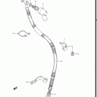 GS550L 1985-1986 Front brake hose (model g)