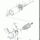 GS550L 1985-1986 ПУСКОВОЙ ЭЛЕКТРОДВИГАТЕЛЬ