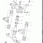 GS550L 1985-1986 Steering stem (model f)