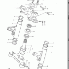 GS550L 1985-1986 Steering stem (model g)