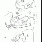 GSX-R1100 1986-1988 Fuel tank (model g / h)