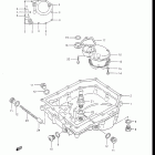 GSX-R1100 1986-1988 МАСЛЯНЫЙ ПОДДОН