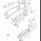 GSX-R1100 1986-1988 Seat tail cover (model j)