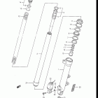 GSX-R1100 1986-1988 Front left damper