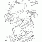 GSX-R750 1986-1987 Cowling (model h)