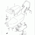 GSX-R750 1986-1987 Seat (model g)