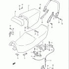 GSX-R750 1986-1987 Seat (model h)