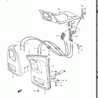 GV1400GD, GT, GC, 1986-1988 Air vent fairing set ((gv1400gdg / gtg / gdh / gdj opt)