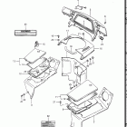 GV1400GD, GT, GC, 1986-1988 Inner cowling (gv1400gdg / gtg / gdh / gdj)