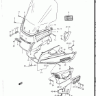 GV1400GD, GT, GC, 1986-1988 Outer cowling (gv1400gcg)
