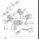 GV1400GD, GT, GC, 1986-1988 Карбюратор