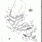 GV1400GD, GT, GC, 1986-1988 Outer cowling (model j)