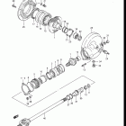 GV1400GD, GT, GC, 1986-1988 Карданный вал