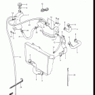 GV1400GD, GT, GC, 1986-1988 Radiator hose - reserve tank