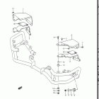 GV1400GD, GT, GC, 1986-1988 Corner lamp cover (gv1400gcg / gch)