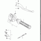 GV1400GD, GT, GC, 1986-1988 Right handle switch (gv1400gdg / gcg / model h / j)