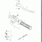 GV1400GD, GT, GC, 1986-1988 Right handle switch (gv1400gtg)