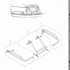 GV1400GD, GT, GC, 1986-1988 Saddlebag trim set (optional)
