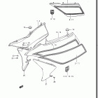 GV1400GD, GT, GC, 1986-1988 Frame cover (model h / j)
